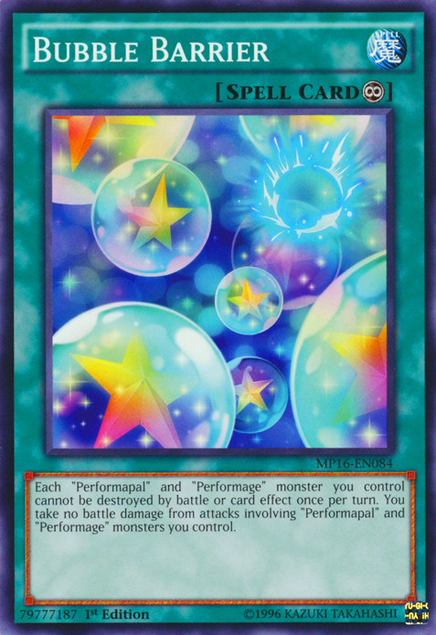 Bubble Barrier [MP16-EN084] Common | Jomio and Rueliete's Cards and Comics