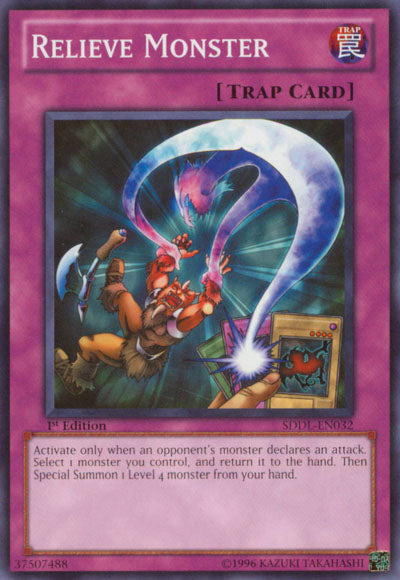 Relieve Monster [SDDL-EN032] Common | Jomio and Rueliete's Cards and Comics