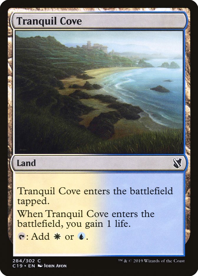 Tranquil Cove [Commander 2019] | Jomio and Rueliete's Cards and Comics