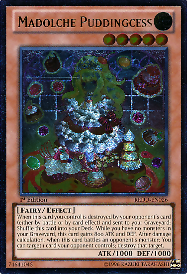 Madolche Puddingcess (UTR) [REDU-EN026] Ultimate Rare | Jomio and Rueliete's Cards and Comics