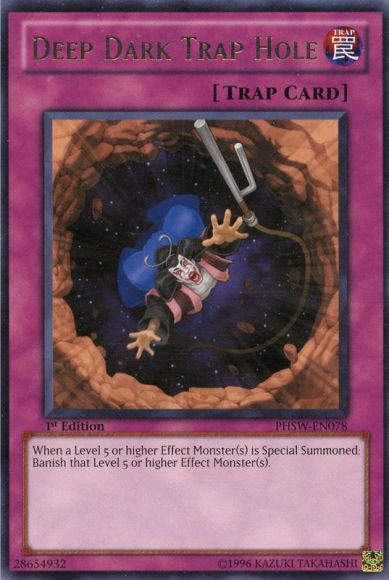 Deep Dark Trap Hole [PHSW-EN078] Rare | Jomio and Rueliete's Cards and Comics