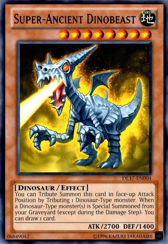 Super-Ancient Dinobeast (Purple) [DL17-EN004] Rare | Jomio and Rueliete's Cards and Comics