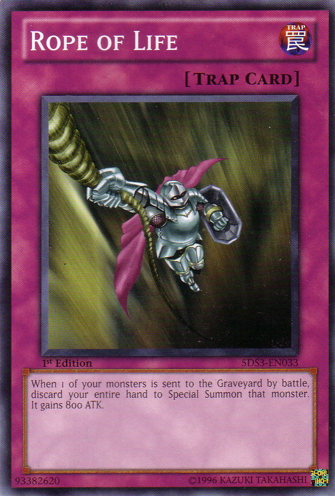 Rope of Life [5DS3-EN033] Common | Jomio and Rueliete's Cards and Comics