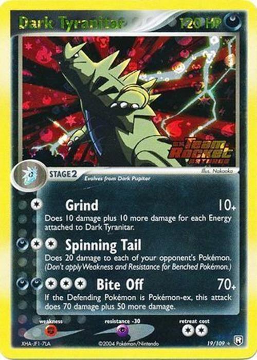 Dark Tyranitar (19/109) (Stamped) [EX: Team Rocket Returns] | Jomio and Rueliete's Cards and Comics