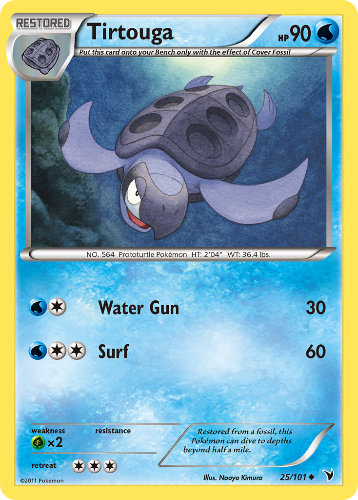 Tirtouga (25/101) [Black & White: Noble Victories] | Jomio and Rueliete's Cards and Comics