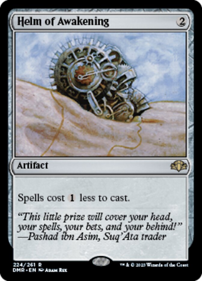 Helm of Awakening [Dominaria Remastered] | Jomio and Rueliete's Cards and Comics