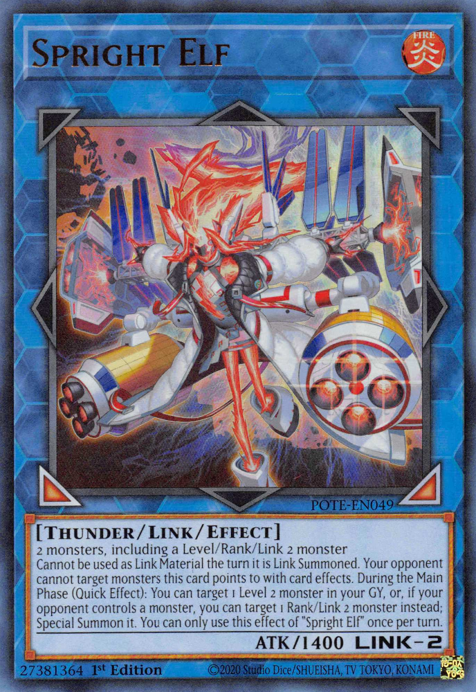 Spright Elf [POTE-EN049] Ultra Rare | Jomio and Rueliete's Cards and Comics