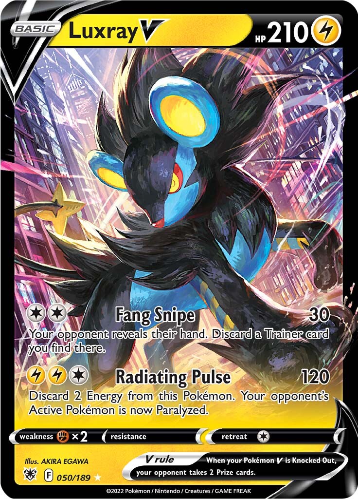 Luxray V (050/189) [Sword & Shield: Astral Radiance] | Jomio and Rueliete's Cards and Comics