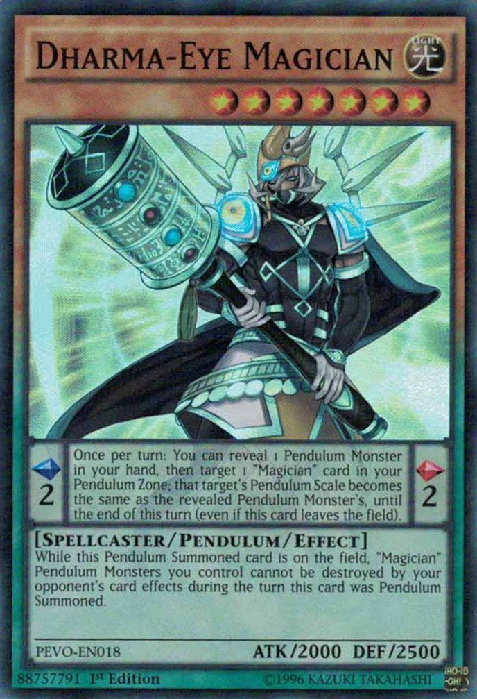 Dharma-Eye Magician [PEVO-EN018] Super Rare | Jomio and Rueliete's Cards and Comics