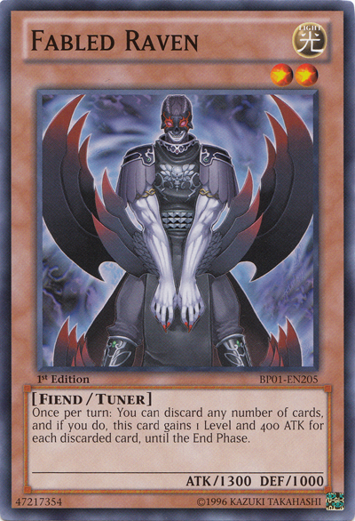 Fabled Raven [BP01-EN205] Common | Jomio and Rueliete's Cards and Comics