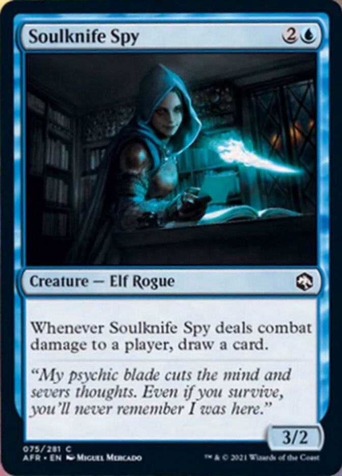 Soulknife Spy [Dungeons & Dragons: Adventures in the Forgotten Realms] | Jomio and Rueliete's Cards and Comics