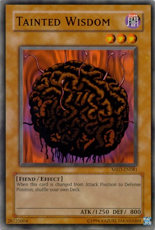 Tainted Wisdom [MRD-EN081] Common | Jomio and Rueliete's Cards and Comics