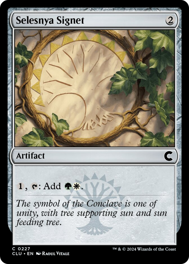 Selesnya Signet [Ravnica: Clue Edition] | Jomio and Rueliete's Cards and Comics
