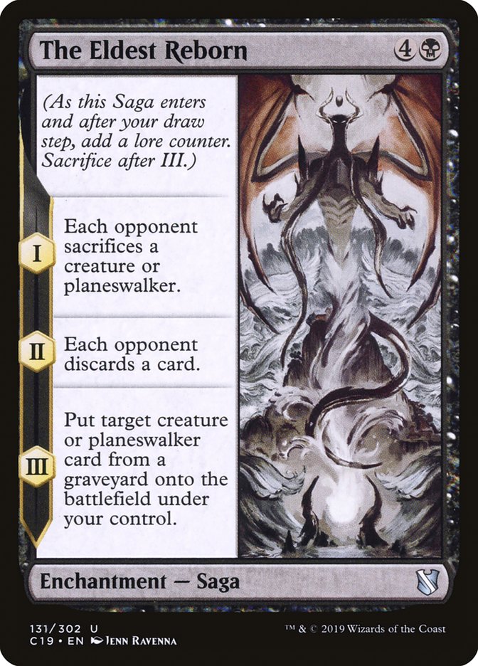 The Eldest Reborn [Commander 2019] | Jomio and Rueliete's Cards and Comics