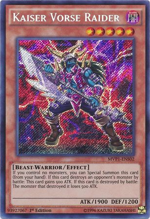 Kaiser Vorse Raider [MVP1-ENS02] Secret Rare | Jomio and Rueliete's Cards and Comics