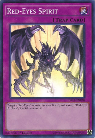 Red-Eyes Spirit [DRL2-EN020] Super Rare | Jomio and Rueliete's Cards and Comics