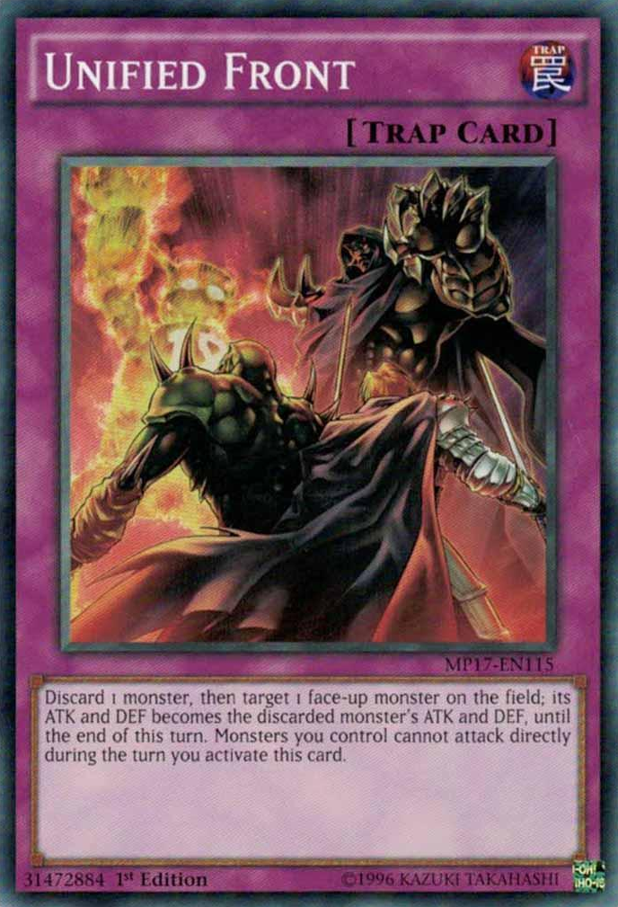 Unified Front [MP17-EN115] Common | Jomio and Rueliete's Cards and Comics