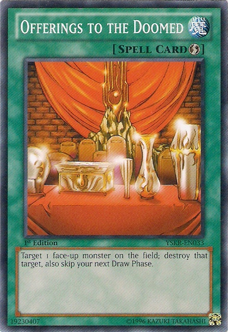 Offerings to the Doomed [YSKR-EN033] Common | Jomio and Rueliete's Cards and Comics