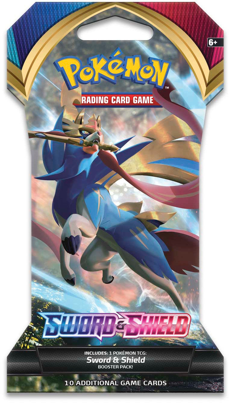 Sword & Shield: Base Set - Sleeved Booster Pack | Jomio and Rueliete's Cards and Comics