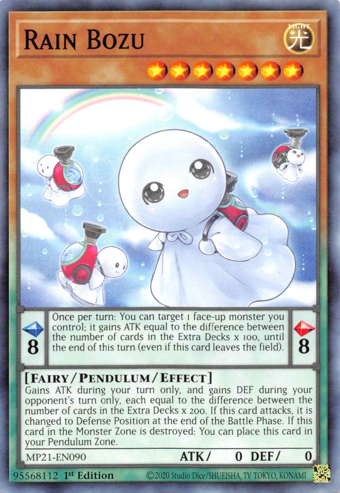 Rain Bozu [MP21-EN090] Common | Jomio and Rueliete's Cards and Comics