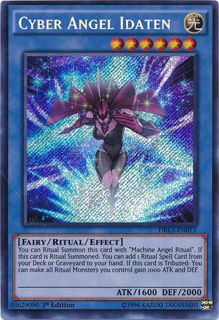 Cyber Angel Idaten [DRL3-EN013] Secret Rare | Jomio and Rueliete's Cards and Comics