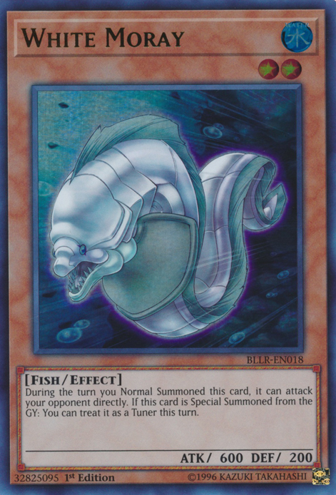 White Moray [BLLR-EN018] Ultra Rare | Jomio and Rueliete's Cards and Comics