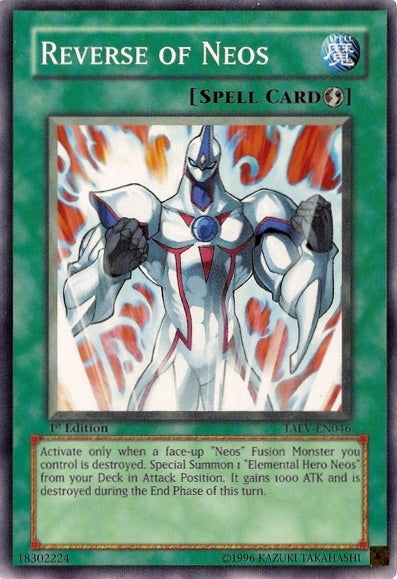 Reverse of Neos [TAEV-EN046] Common | Jomio and Rueliete's Cards and Comics