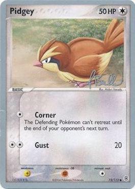 Pidgey (73/112) (Eeveelutions - Jimmy Ballard) [World Championships 2006] | Jomio and Rueliete's Cards and Comics