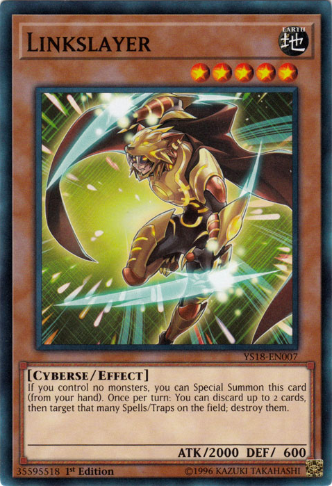 Linkslayer [YS18-EN007] Common | Jomio and Rueliete's Cards and Comics