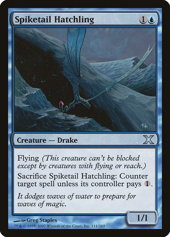 Spiketail Hatchling [Tenth Edition] | Jomio and Rueliete's Cards and Comics
