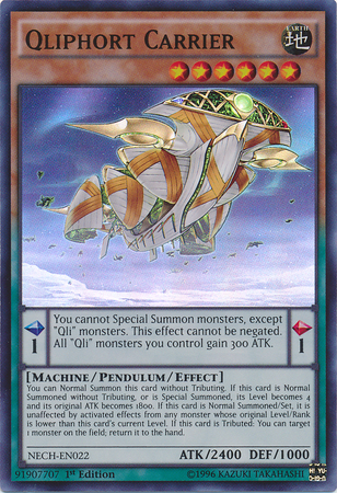 Qliphort Carrier [NECH-EN022] Super Rare | Jomio and Rueliete's Cards and Comics