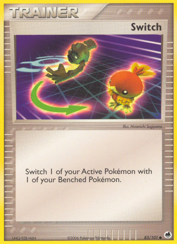 Switch (83/101) [EX: Dragon Frontiers] | Jomio and Rueliete's Cards and Comics