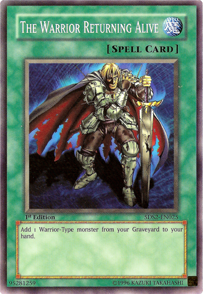 The Warrior Returning Alive [5DS2-EN025] Common | Jomio and Rueliete's Cards and Comics