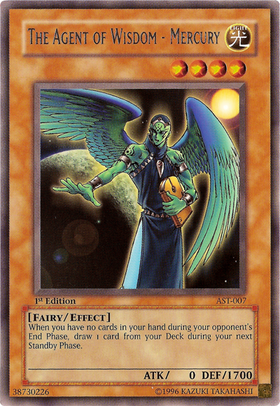 The Agent of Wisdom - Mercury [AST-007] Rare | Jomio and Rueliete's Cards and Comics