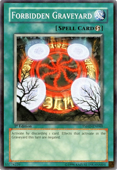 Forbidden Graveyard [TSHD-EN060] Common | Jomio and Rueliete's Cards and Comics