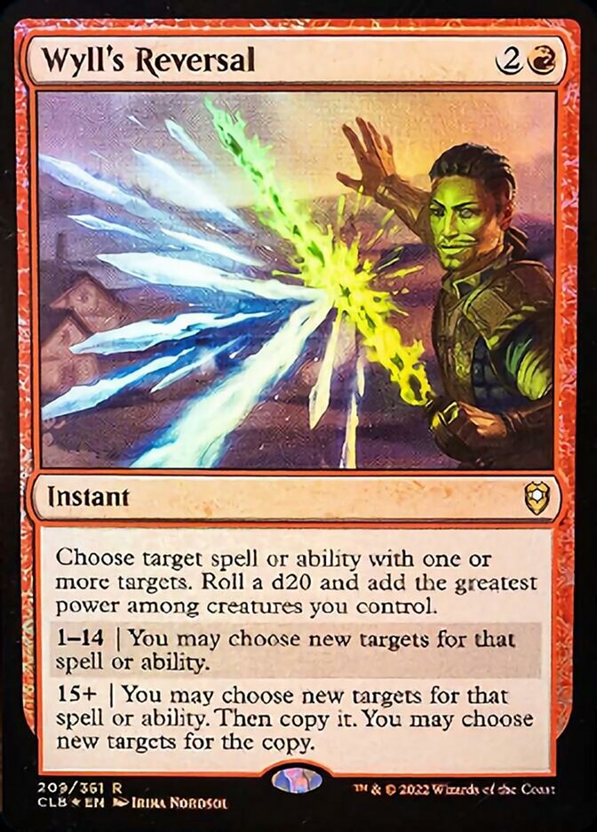 Wyll's Reversal [Commander Legends: Battle for Baldur's Gate] | Jomio and Rueliete's Cards and Comics