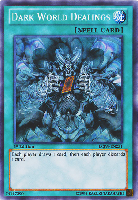 Dark World Dealings [LCJW-EN251] Super Rare | Jomio and Rueliete's Cards and Comics