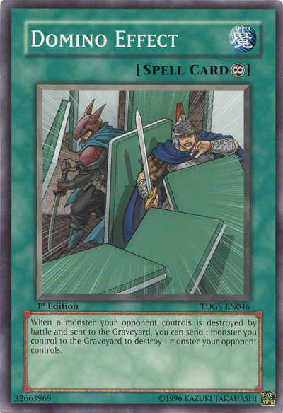 Domino Effect [TDGS-EN046] Common | Jomio and Rueliete's Cards and Comics