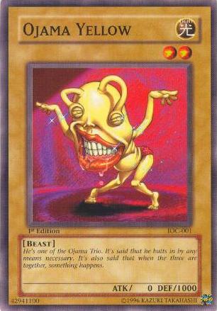 Ojama Yellow [IOC-001] Common | Jomio and Rueliete's Cards and Comics