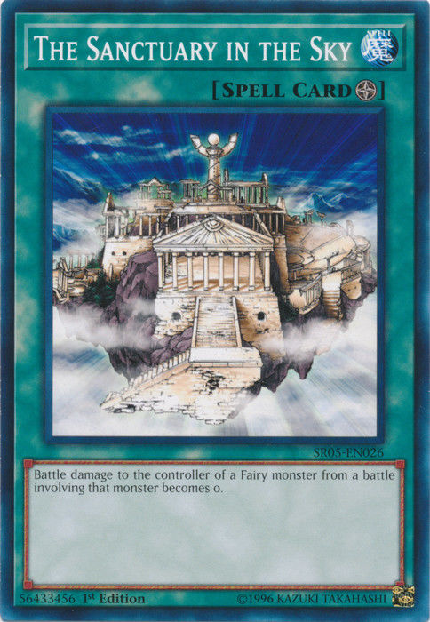 The Sanctuary in the Sky [SR05-EN026] Common | Jomio and Rueliete's Cards and Comics