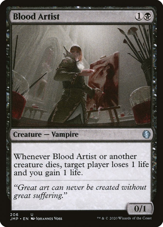 Blood Artist [Jumpstart] | Jomio and Rueliete's Cards and Comics