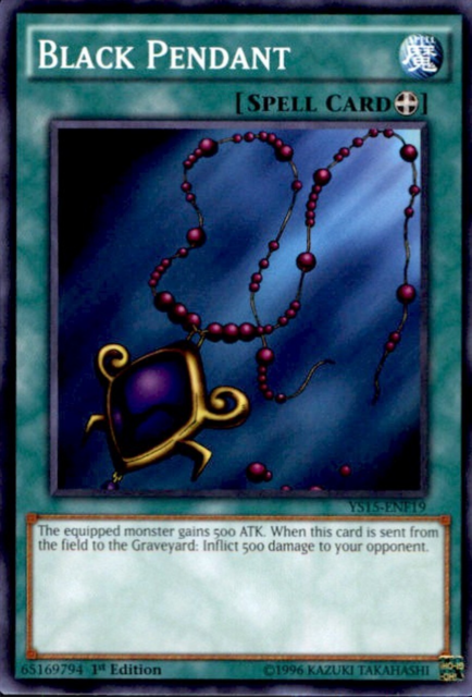 Black Pendant [YS15-ENF19] Common | Jomio and Rueliete's Cards and Comics