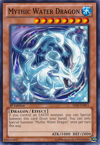 Mythic Water Dragon [SHSP-EN011] Common | Jomio and Rueliete's Cards and Comics