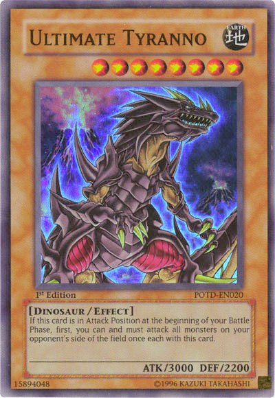 Ultimate Tyranno [POTD-EN020] Super Rare | Jomio and Rueliete's Cards and Comics