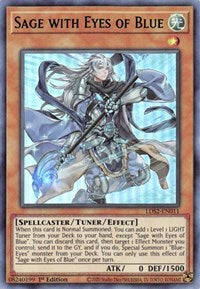 Sage with Eyes of Blue (Green) [LDS2-EN011] Ultra Rare | Jomio and Rueliete's Cards and Comics