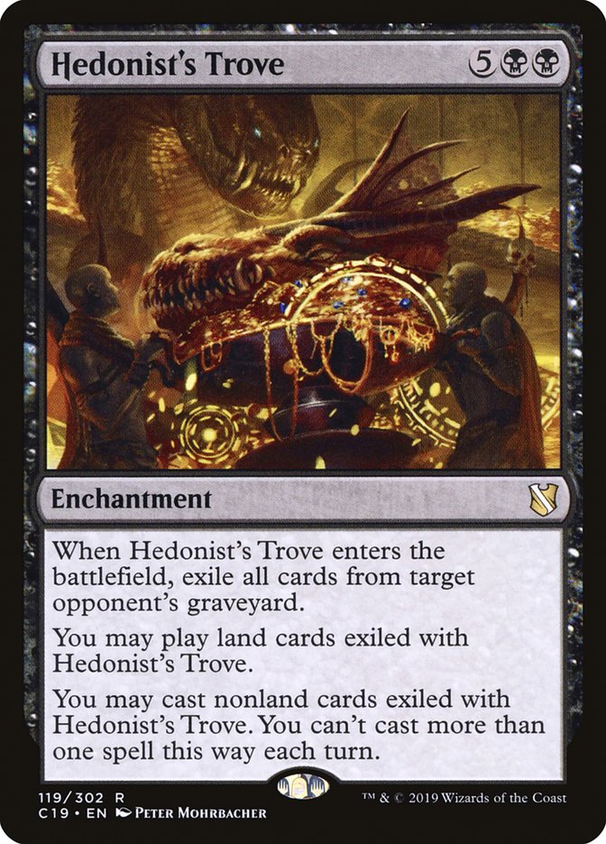 Hedonist's Trove [Commander 2019] | Jomio and Rueliete's Cards and Comics