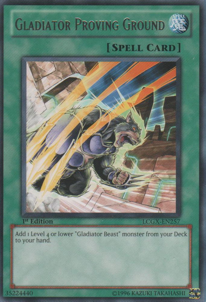 Gladiator Proving Ground [LCGX-EN257] Rare | Jomio and Rueliete's Cards and Comics