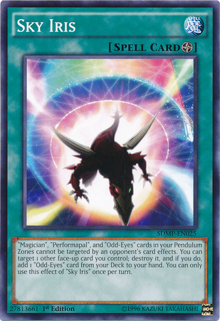 Sky Iris [SDMP-EN025] Common | Jomio and Rueliete's Cards and Comics