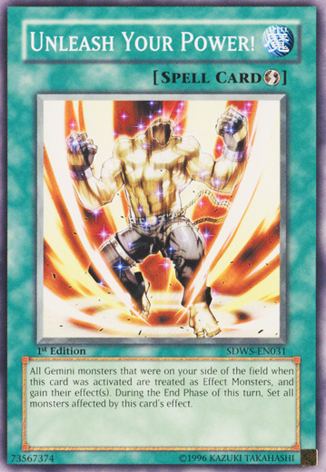 Unleash Your Power! [SDWS-EN031] Common | Jomio and Rueliete's Cards and Comics