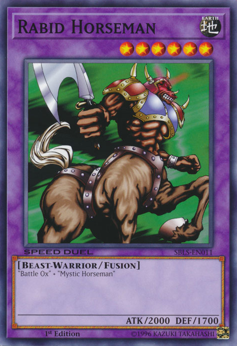 Rabid Horseman [SBLS-EN011] Common | Jomio and Rueliete's Cards and Comics
